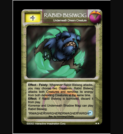 Rabid Bisiwog - Foil